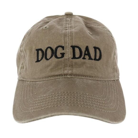 David & Young Men's Washed Cotton Dog Dad Baseball Cap - Picture 1 of 3